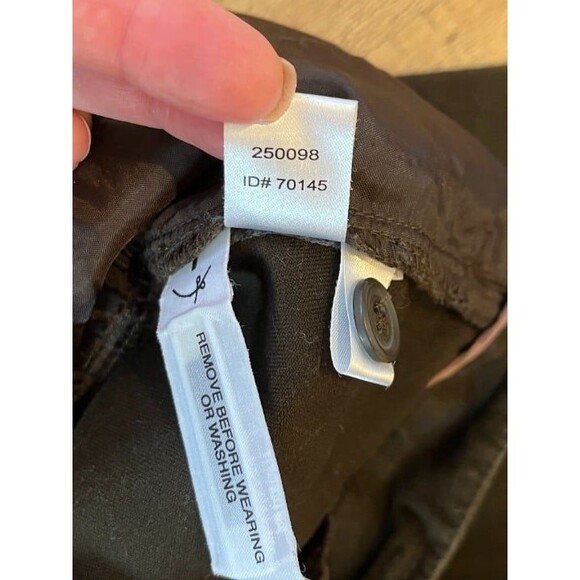 Ann Taylor LOFT Olive Green/Brown Cropped Riding Pants 6P Everyday - Picture 8 of 11